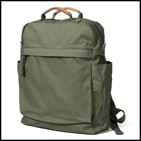 Vintage Canvas Backpack Daypack Retro Rucksack Adjustable Padded Straps